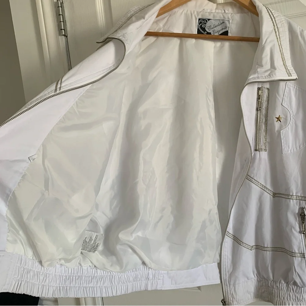 Vintage 80s Western Bomber Style Windbreaker Jacket - Picture 13 of 16